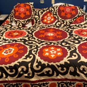 COPY - Natori King size Duvet with 2 euro sham pillow covers